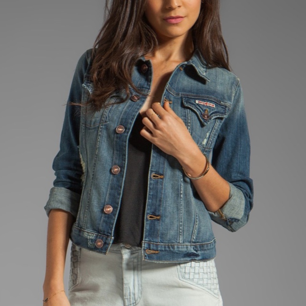 Hudson ‘Signature’ Jean Jacket Vintage Napoli SZ L